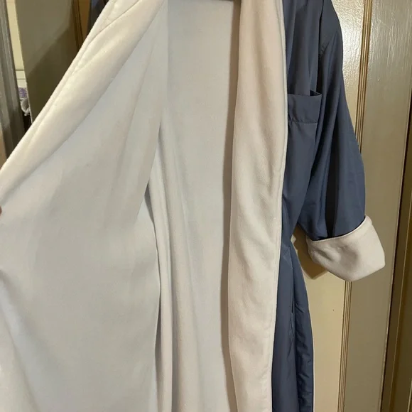 Monarch Cypress Unisex Microfiber Shawl Robe Lined in Plush